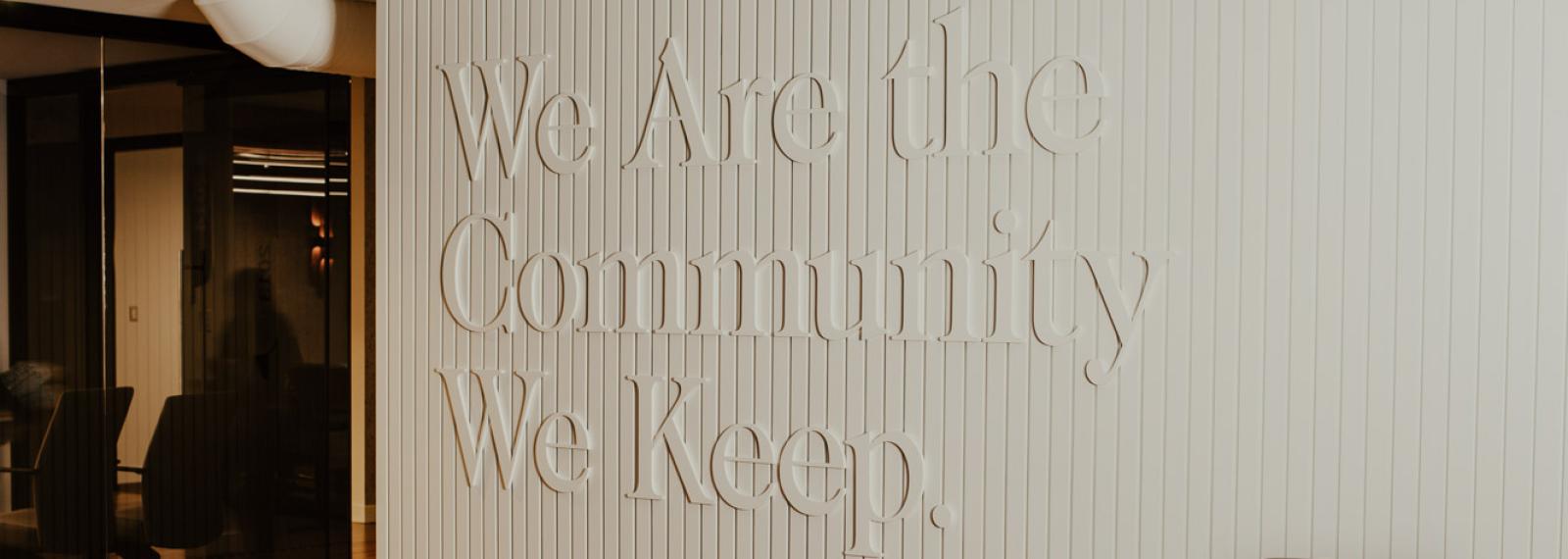 Community We Keep